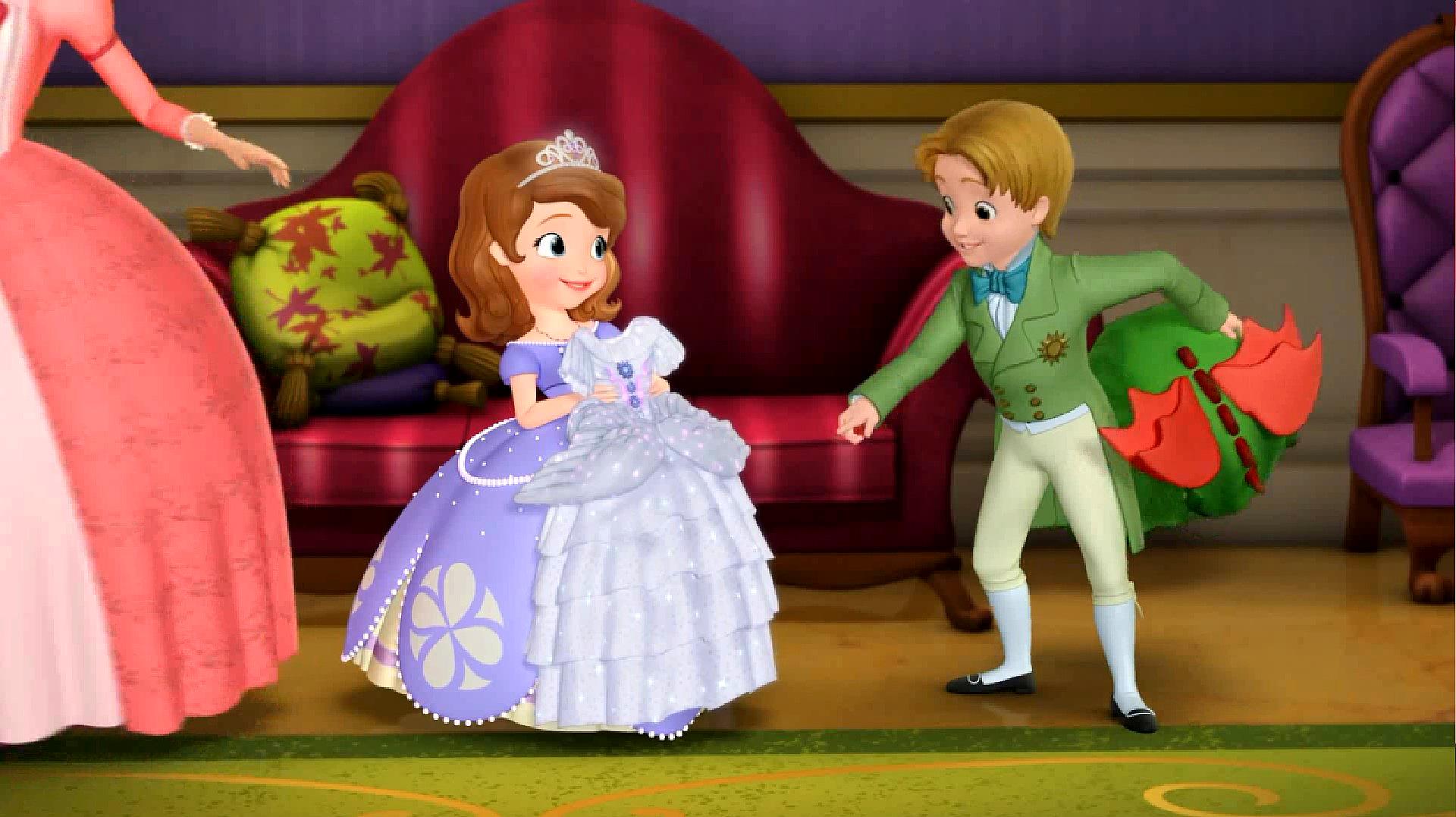 女孩必看动画片《小公主苏菲亚》 ,平凡女孩变公主的