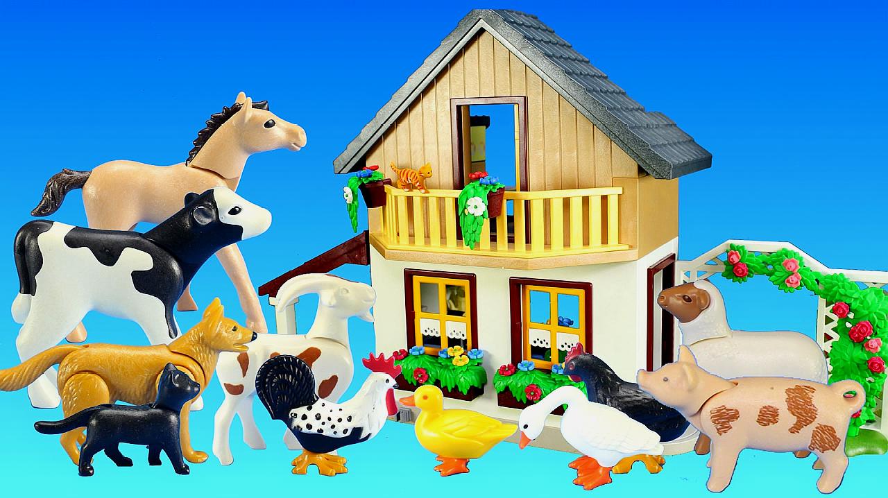 "我的彩虹巴士玩具"之早教视频:农场里的小动物