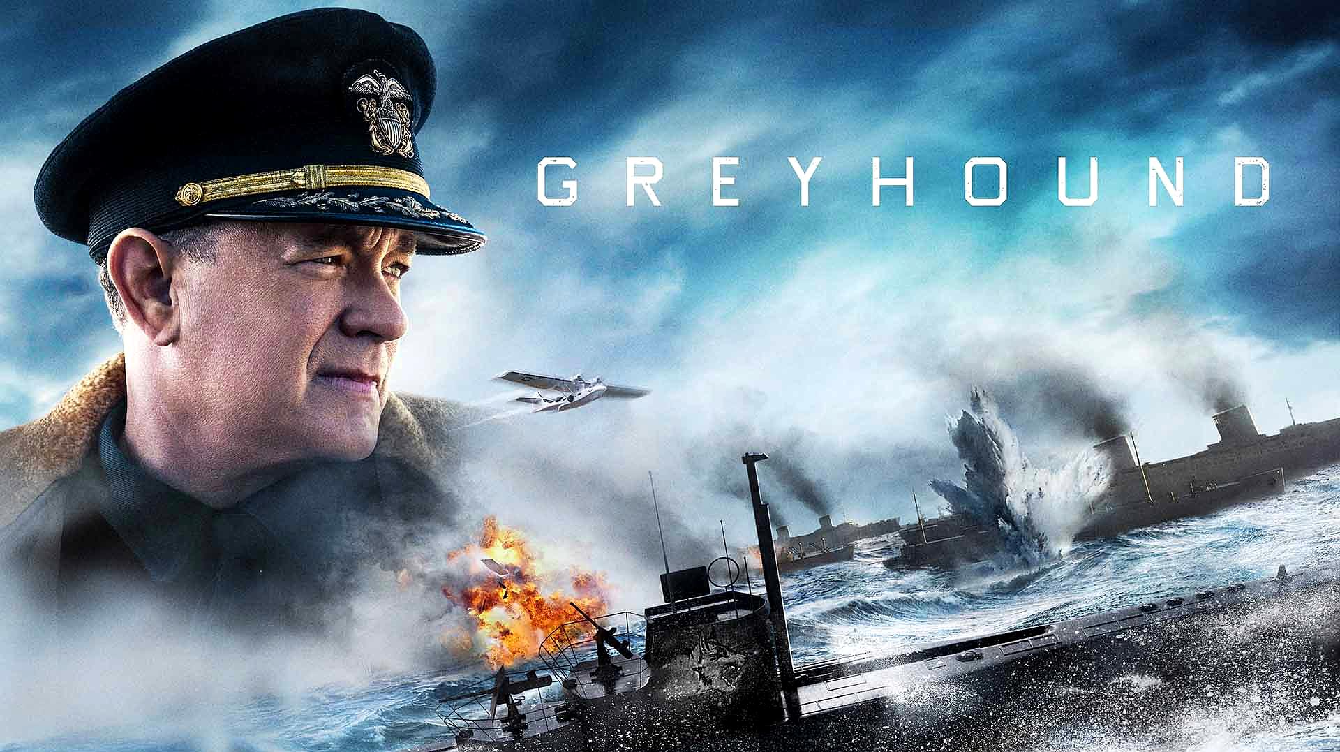 2020年第一战争大片,美军舰队与德国潜艇的生死相搏《灰猎犬号》