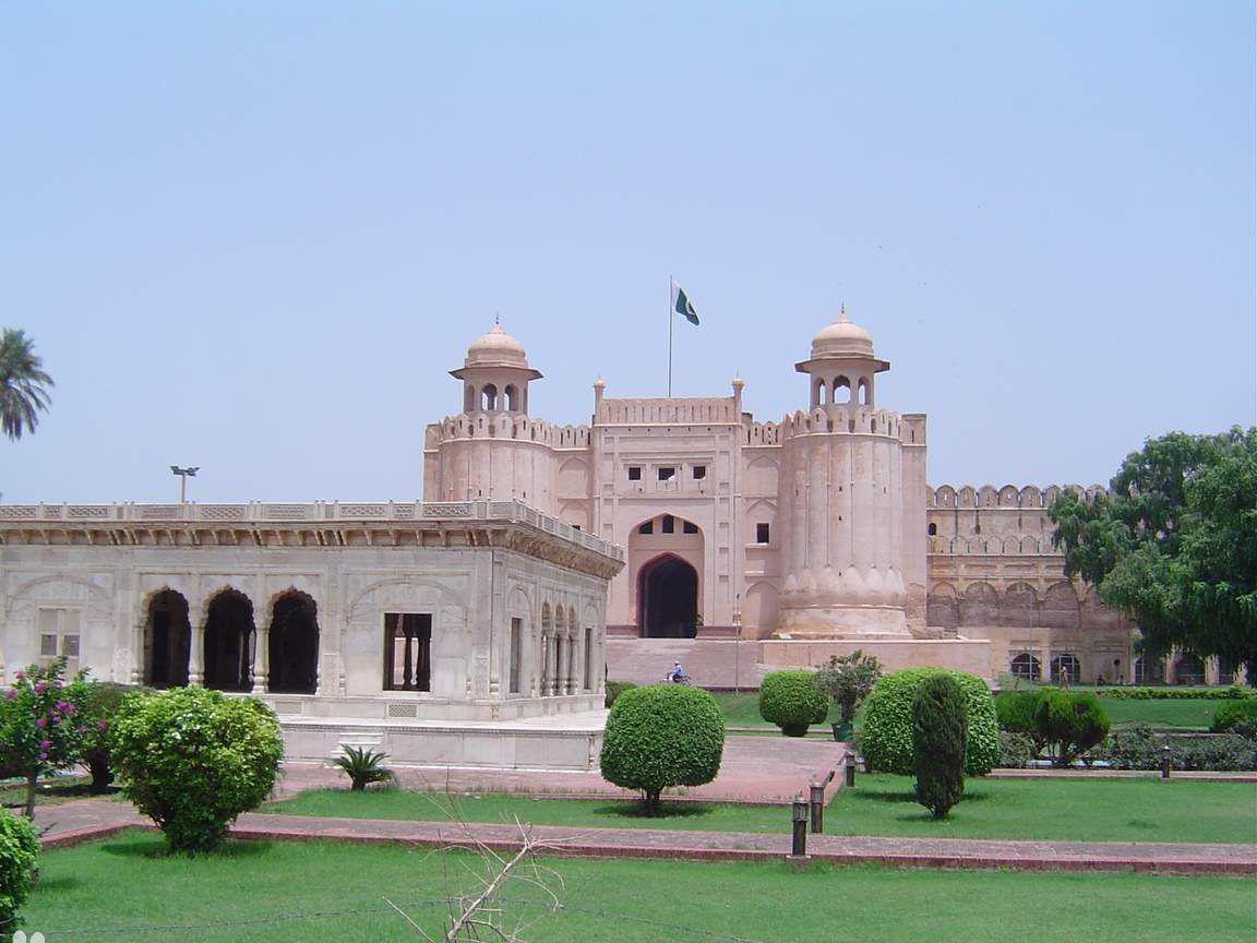 游览 南亚 巴基斯坦 伊斯兰堡 费萨尔清真寺