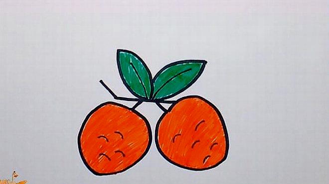 1亲子绘画幼儿彩色简笔画视频:《水果-樱桃》 来源:未知-亲子绘画