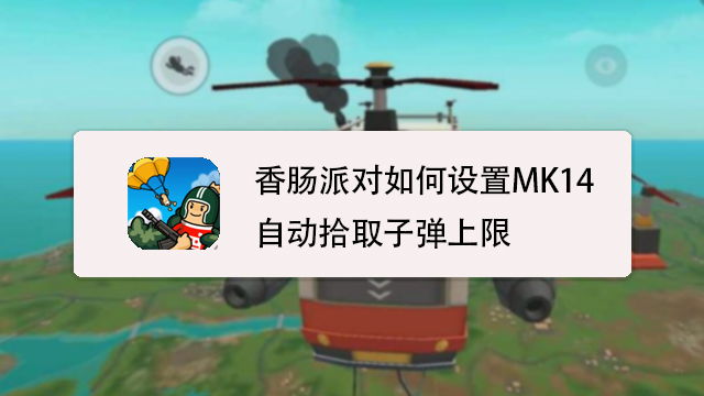 香肠派对如何设置mk14自动拾取子弹上限