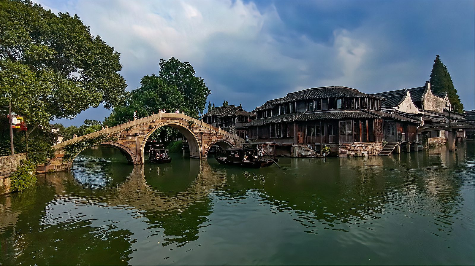 乌镇古镇西栅景区,领略水乡古镇风情,1300年建镇史的江南古镇