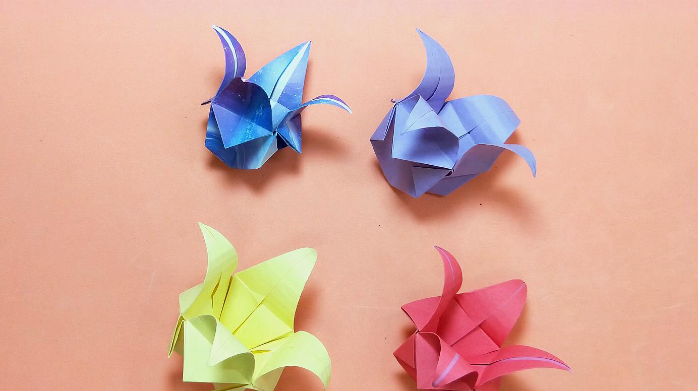 折纸水仙花怎样制作?