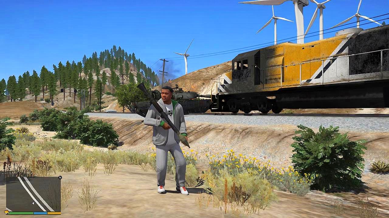 gta5火车趣玩,谁能拦截成功