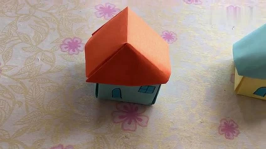 房子折纸怎么做?