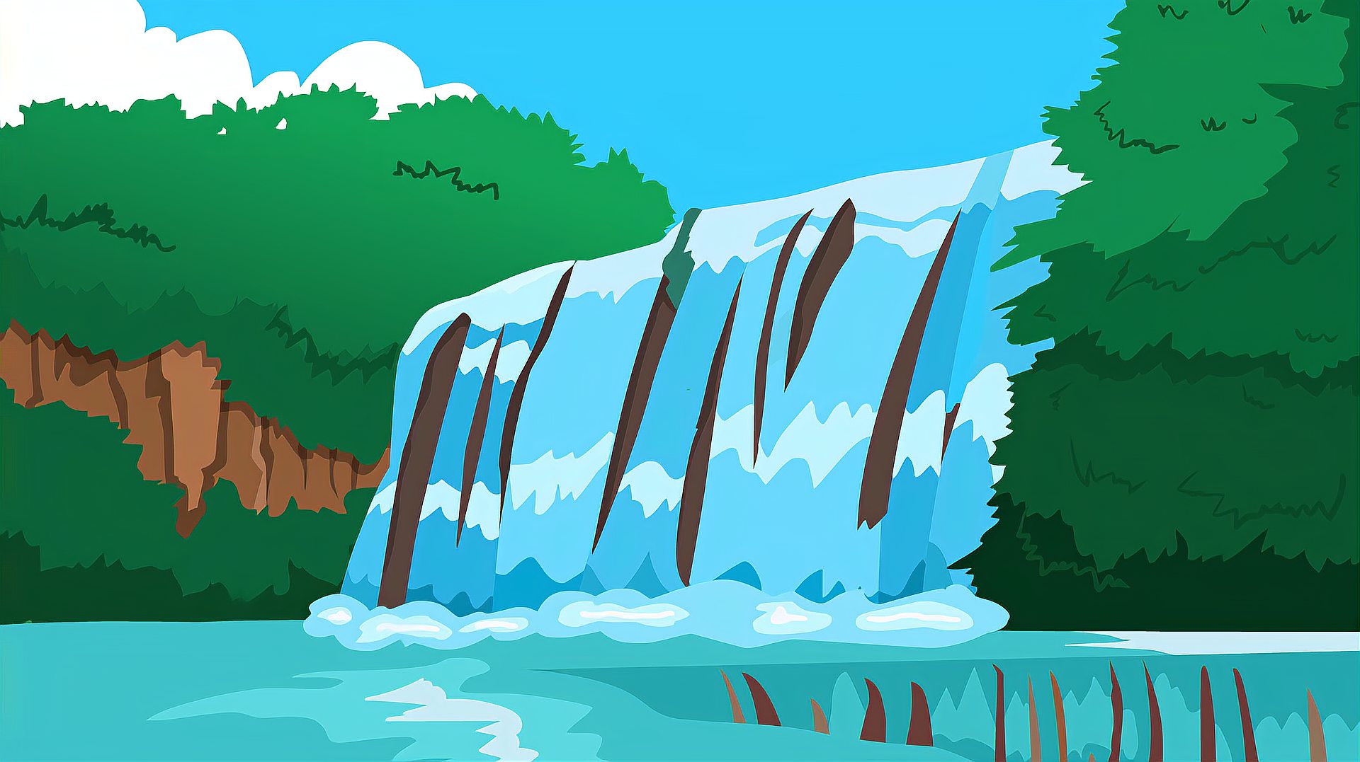 同学们,黄果树瀑布是世界著名大瀑布之一,你知道它在哪里吗
