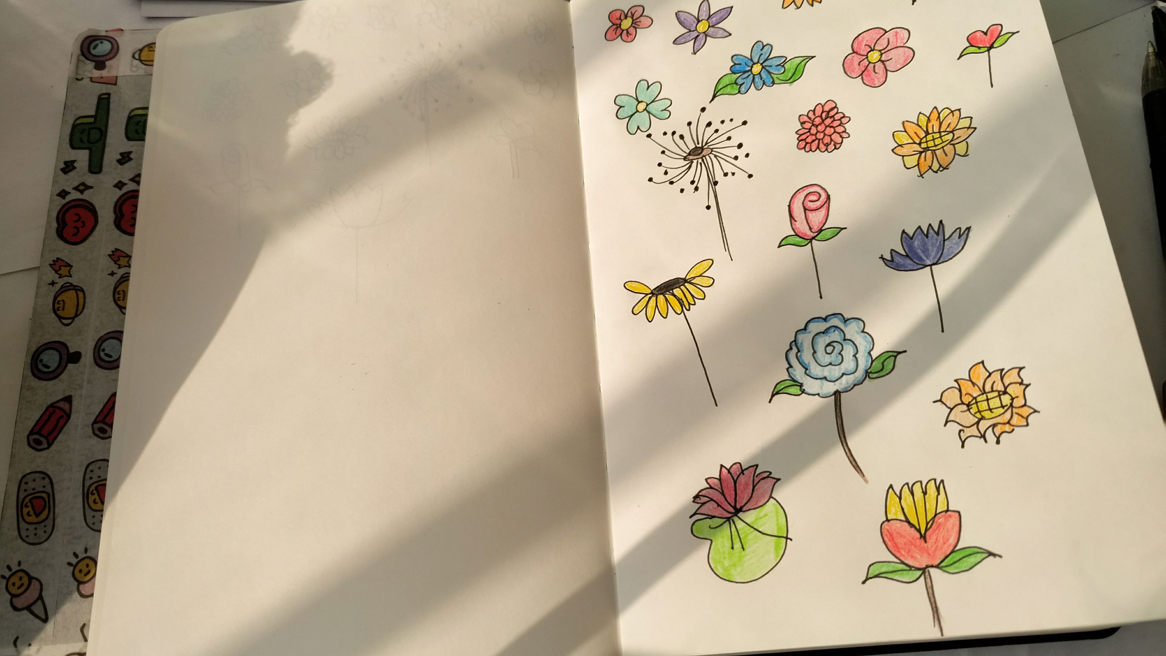 如何画出简单又好看的花?