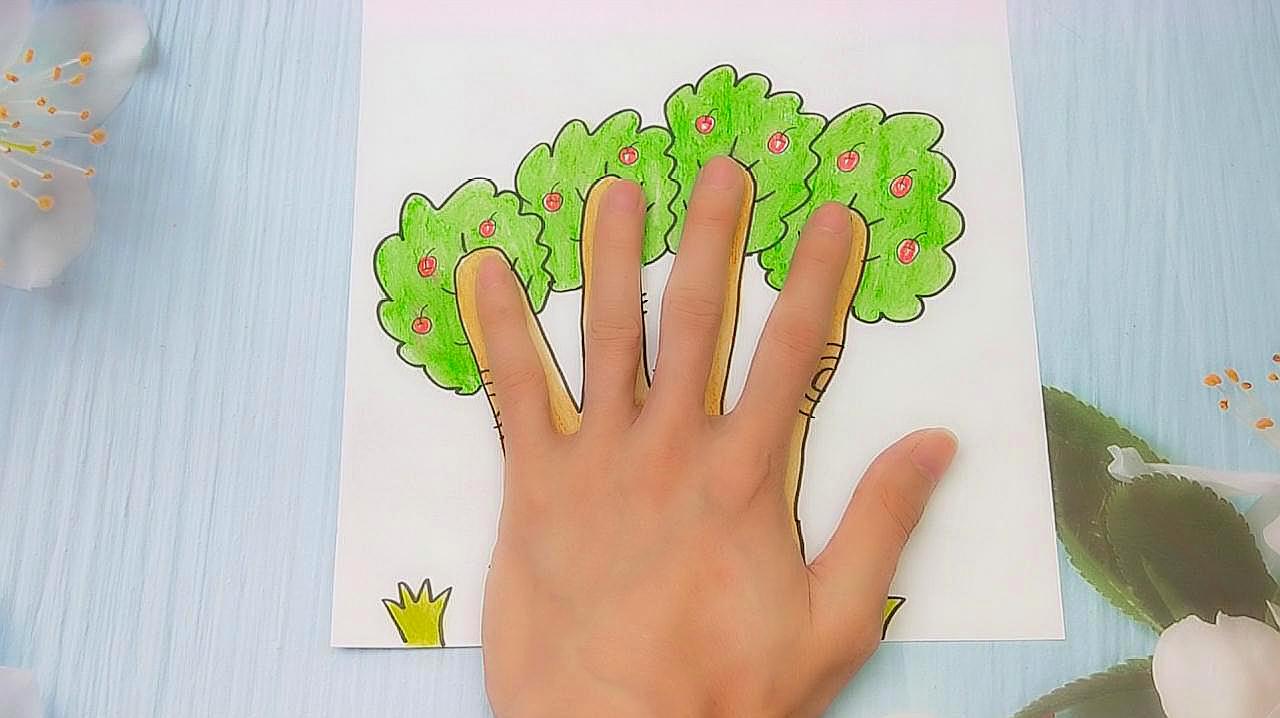 用一巴掌可以画出什么手势画?初学者都能学会,超简单