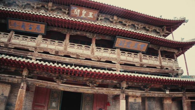 蔚州古城有一座供奉玉皇大帝的玉皇阁