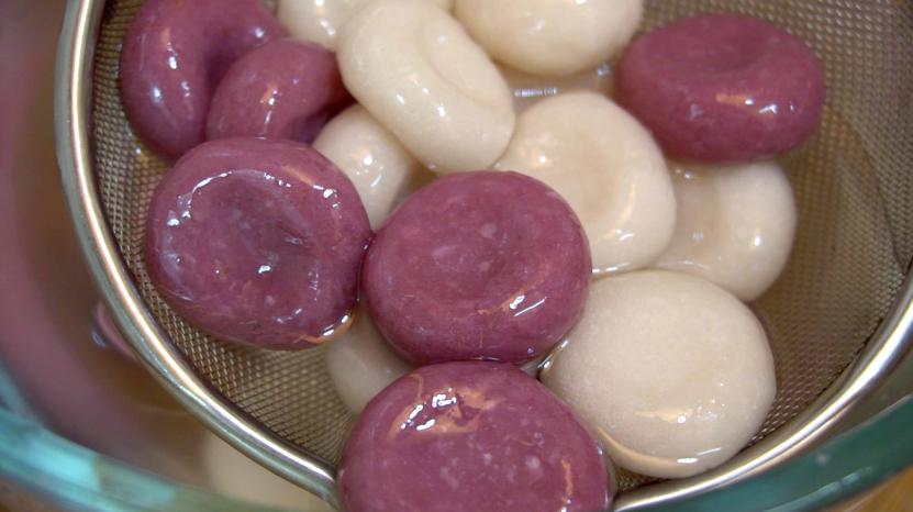 1条紫薯1碗木薯粉,教你做客家特色小吃,q弹爽滑,做法超简单
