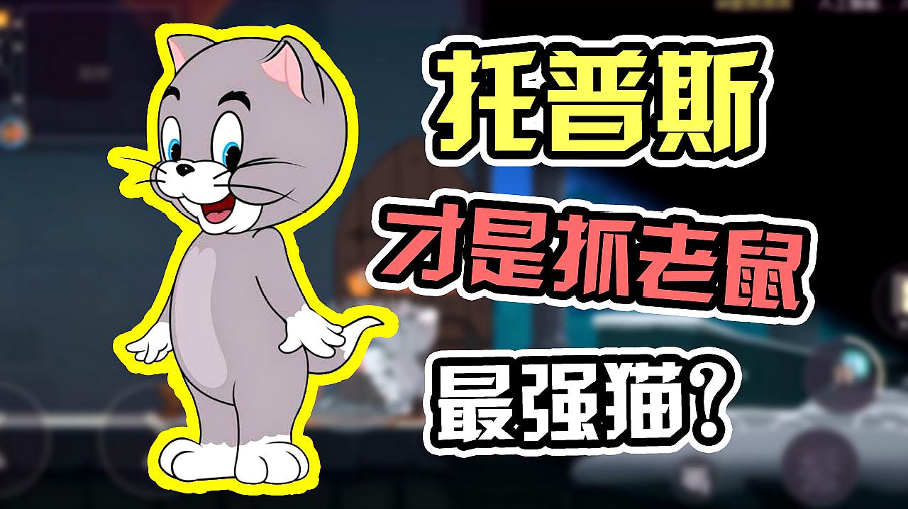 猫和老鼠手游:修改后的托普斯也太强了吧,四杀不要太轻松