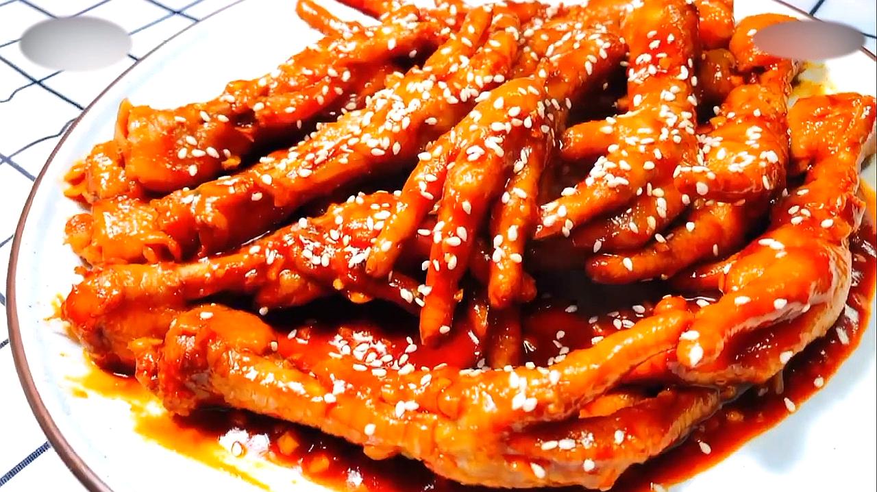 辣鸡爪的做法:韩式辣鸡爪的做法,喜欢吃鸡爪绝对不能错过
