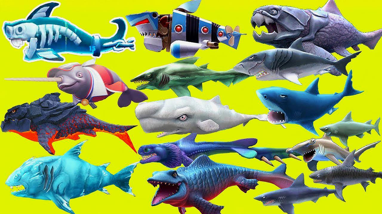 大鱼吃小鱼#饥饿鲨进化游戏合集