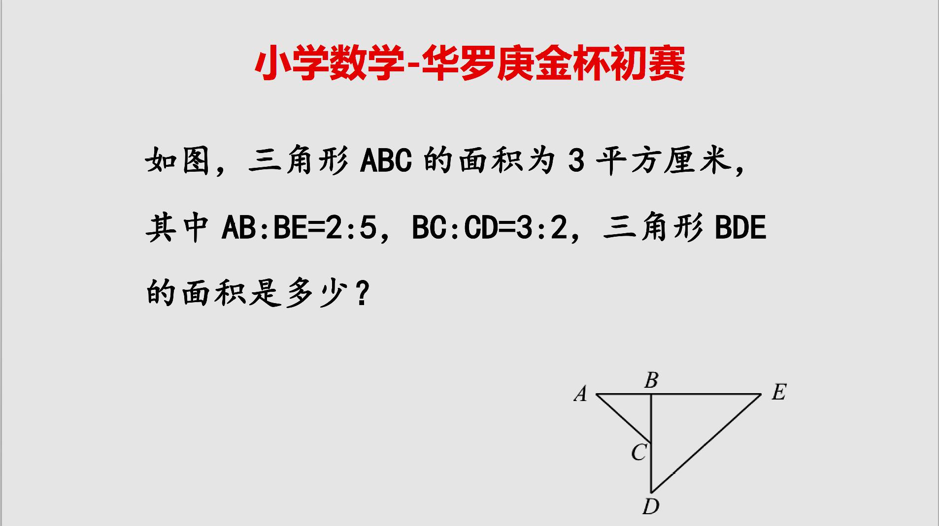 小学华罗庚金杯数学竞赛:不花冤枉钱上补习班,在这就能学会方法