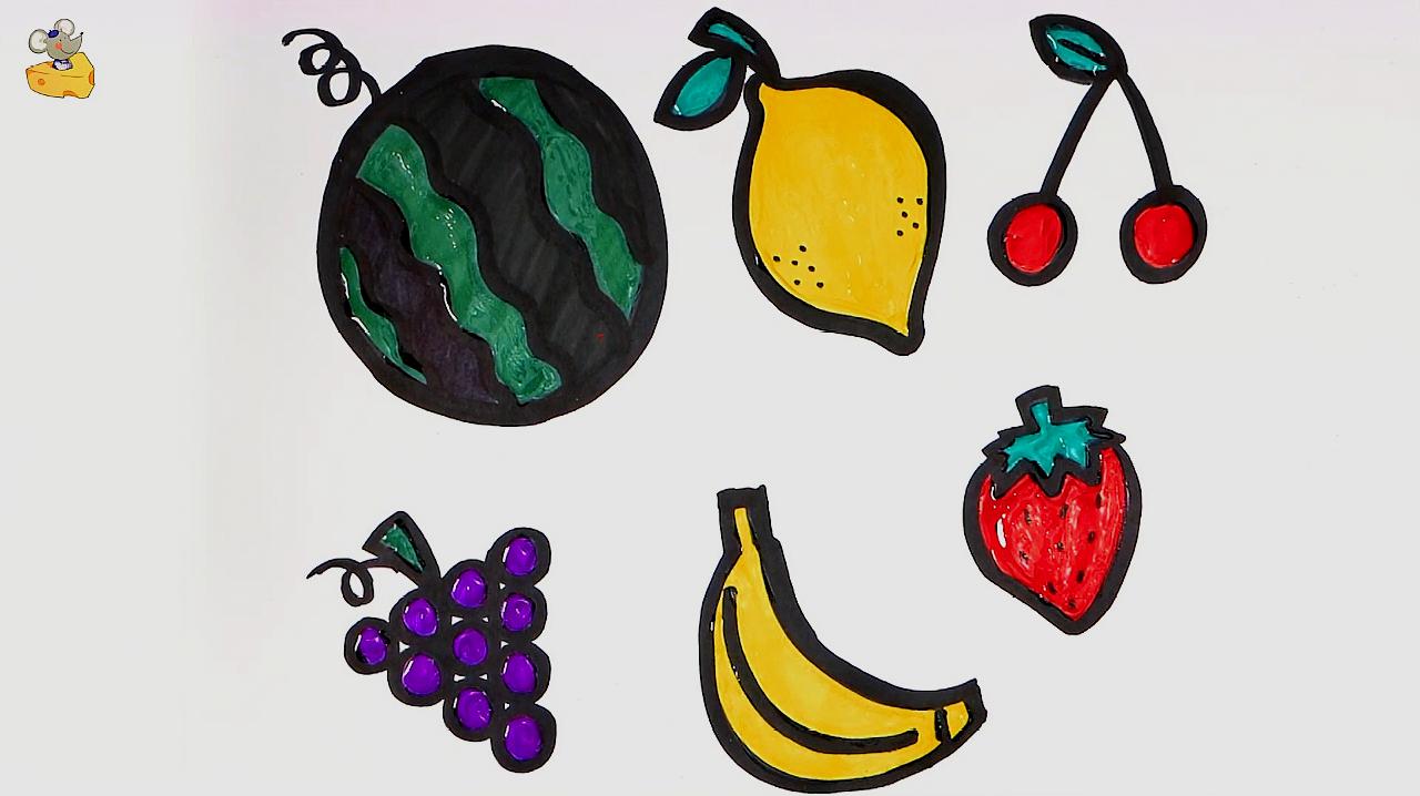 水果简笔画怎么画?