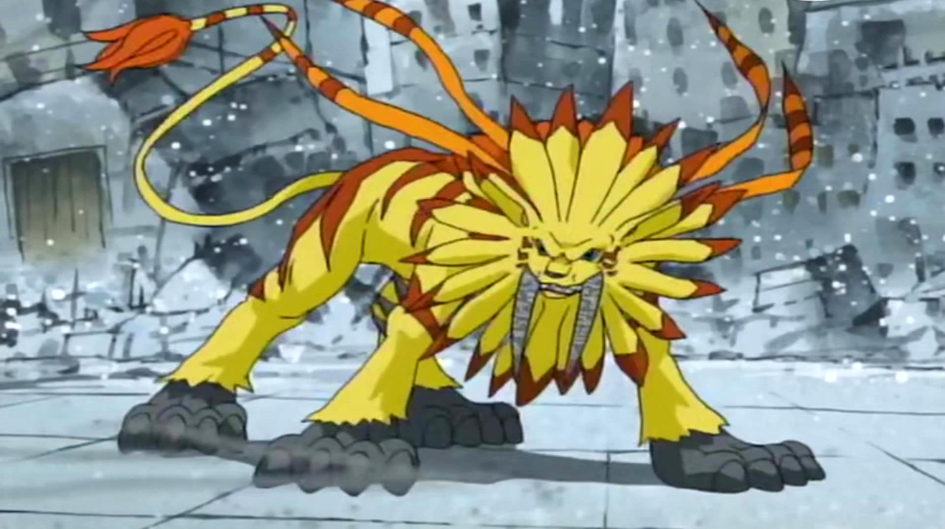 钢铁悟空兽找到孩子,狮子兽果断究极进化,成为黄金剑狮兽