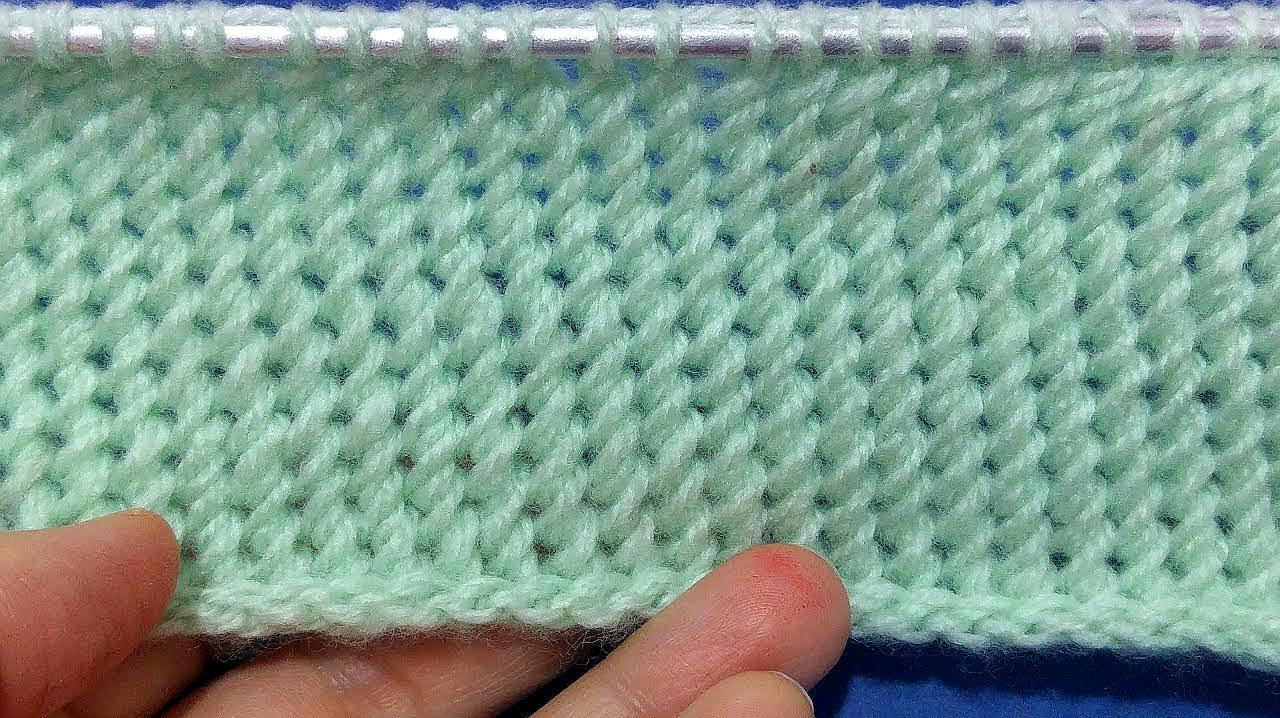 经典又好看的单螺纹棒针编织,学会了织围巾很容易