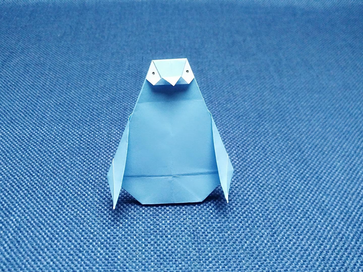 企鹅创意折纸小妙招