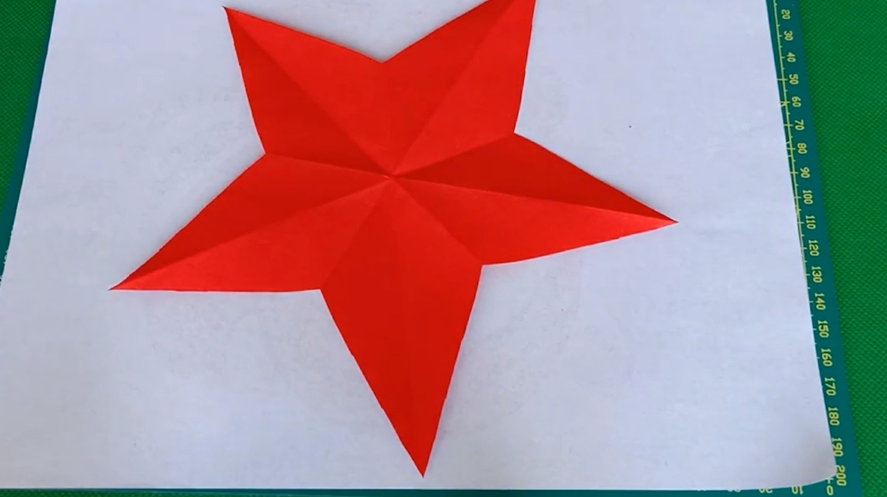 星星剪纸怎么做