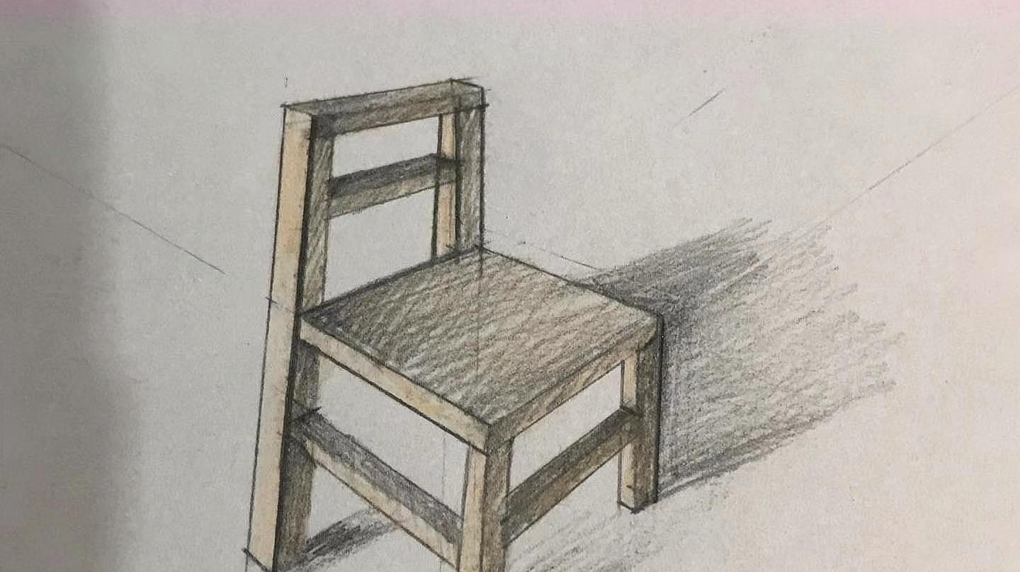凳子简笔画怎么画