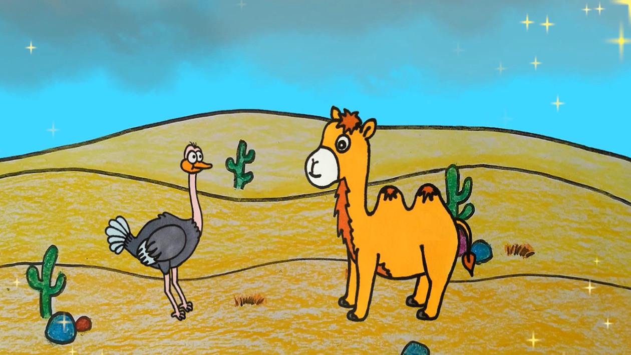 骆驼简笔画怎么画