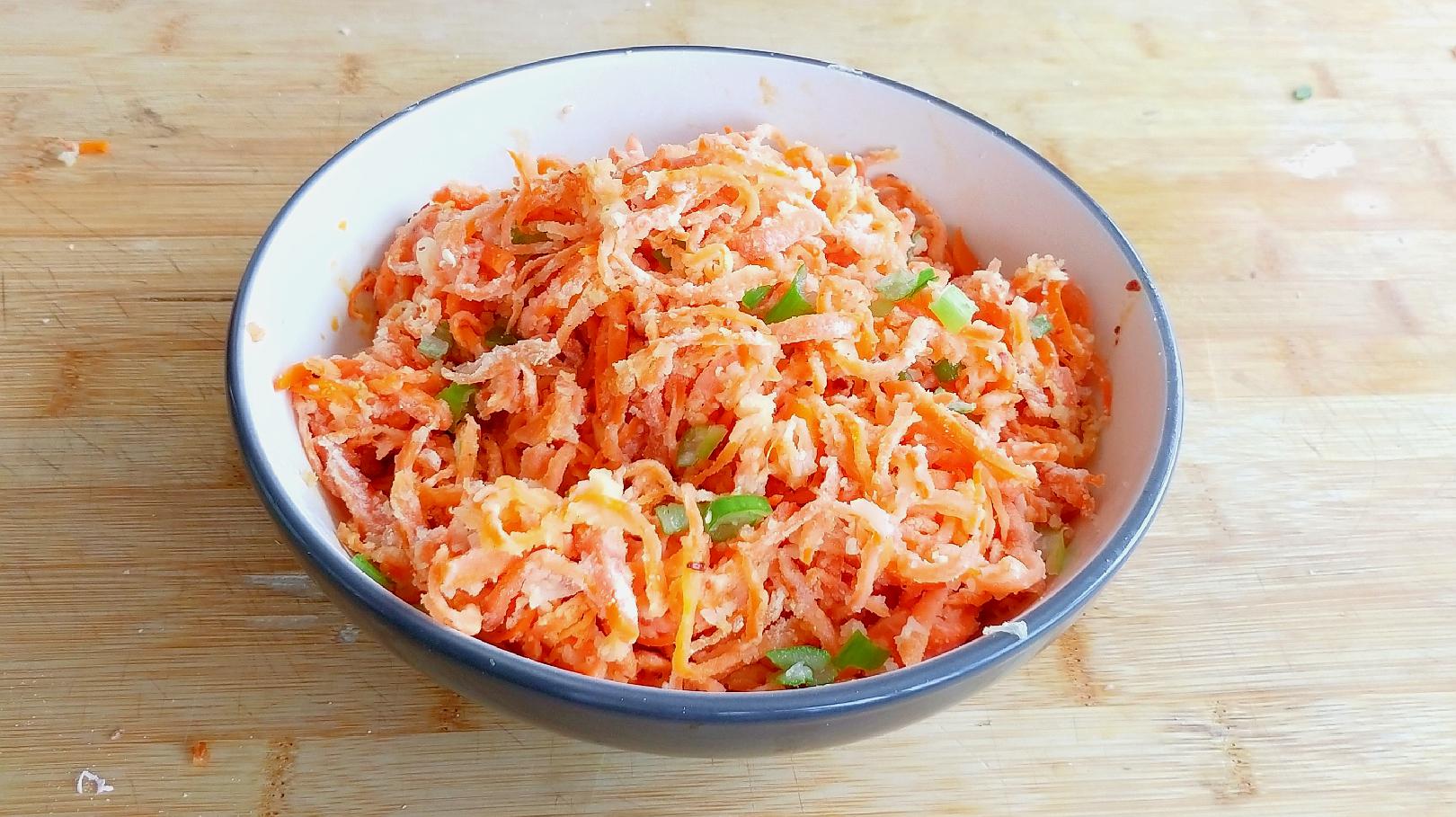 胡萝卜蒸菜怎么做好吃