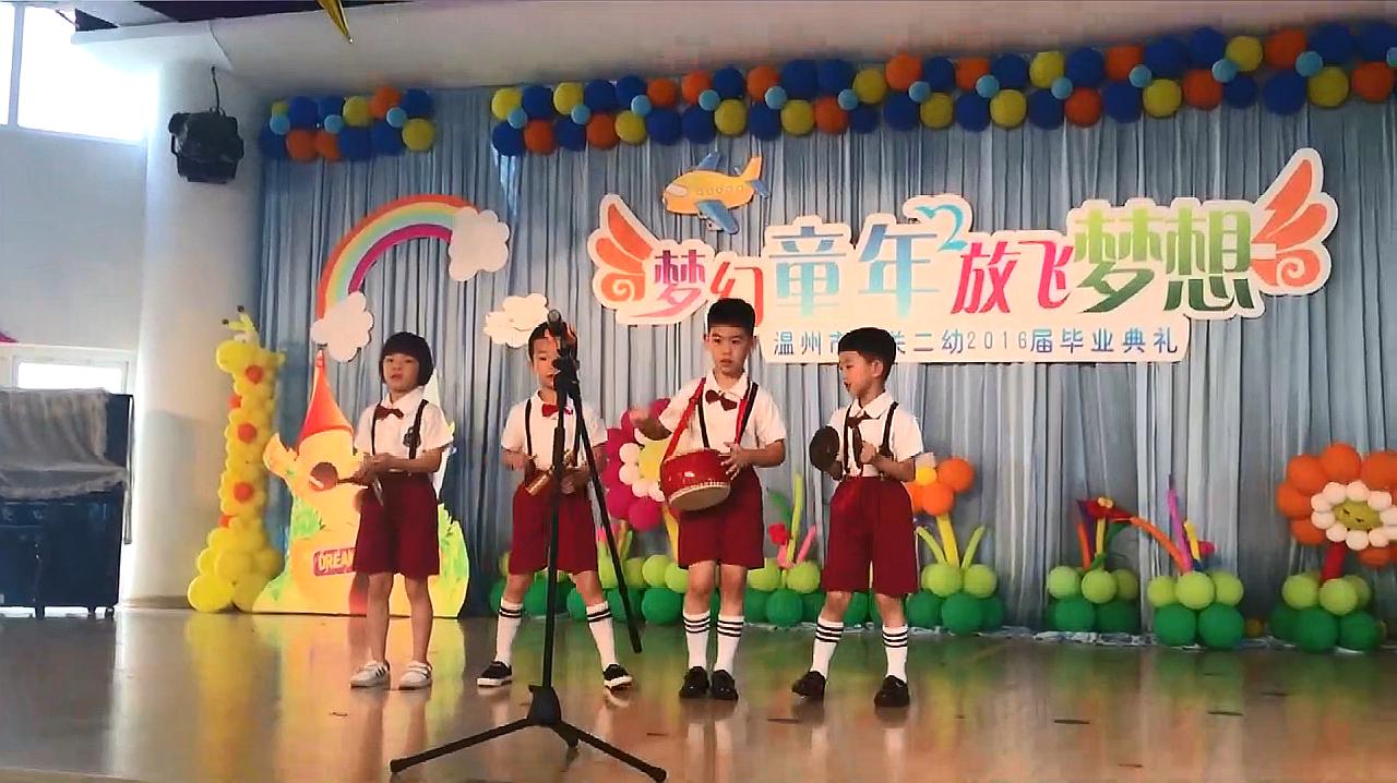 三句半幼儿园大班搞笑,幼儿园三句半,萌娃表演!