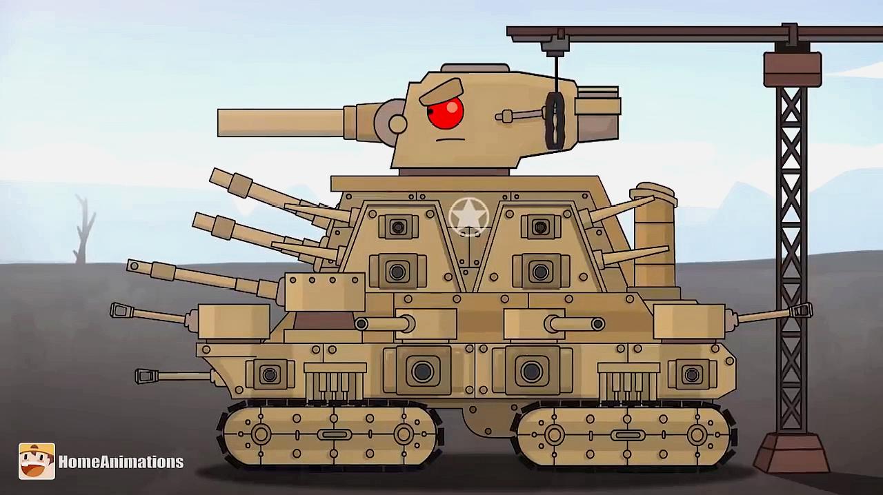 坦克世界动画:m系kv44终于造好 准备战斗的前夕