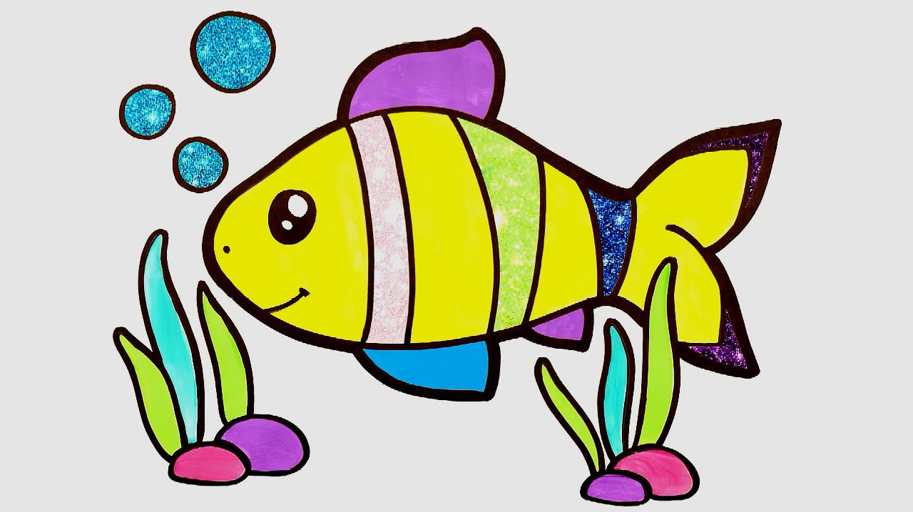 1艳丽热带鱼的画法  01:56  来源:好看视频-简易画教你画美丽的
