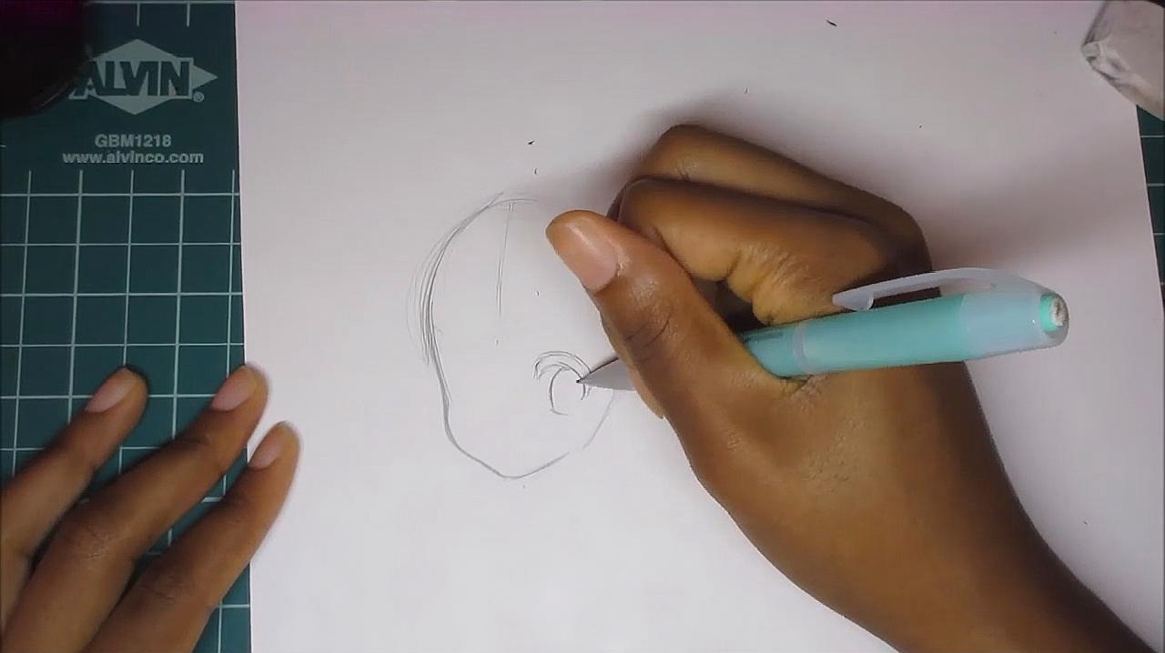 绘画教学:动漫美少女画法,值得学习!