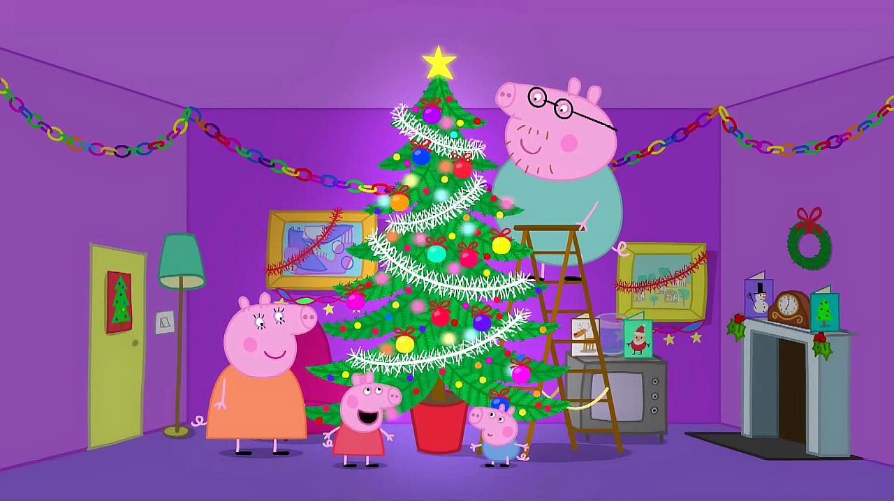 小猪佩奇官方:歌曲《the christmas tree song》