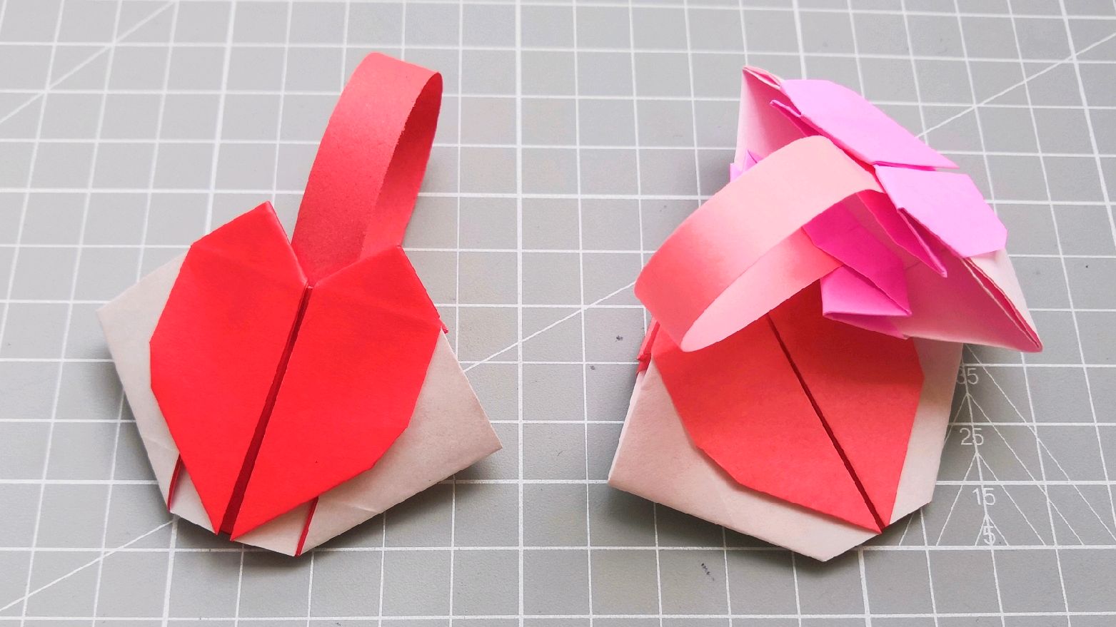 03:57  来源:好看视频-创意折纸大全,制作一个漂亮的手提包,折纸