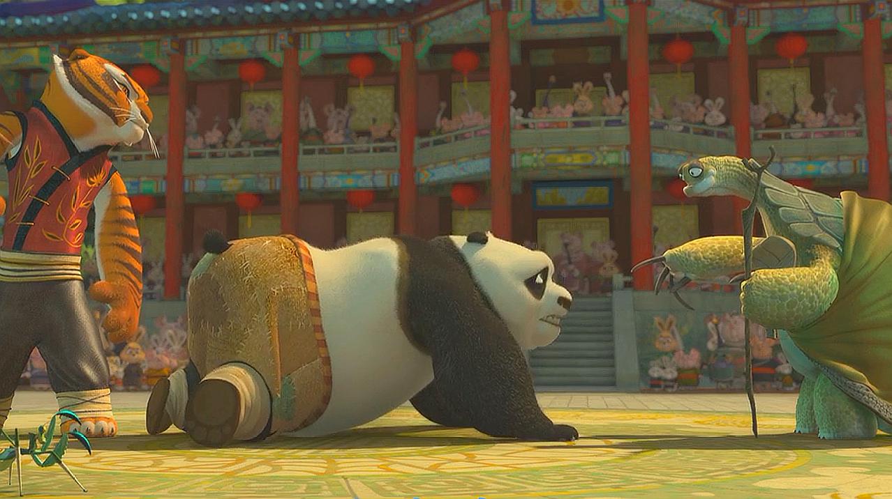 22008年《功夫熊猫》:影片以中国古代为背景,其景观,布景,服装以至