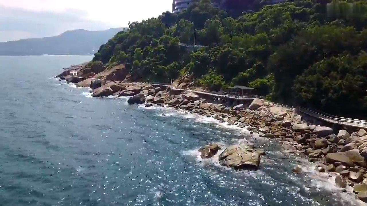 深圳有哪些好玩的地方景点:深圳小梅沙的景色,夏天的旅游好地方