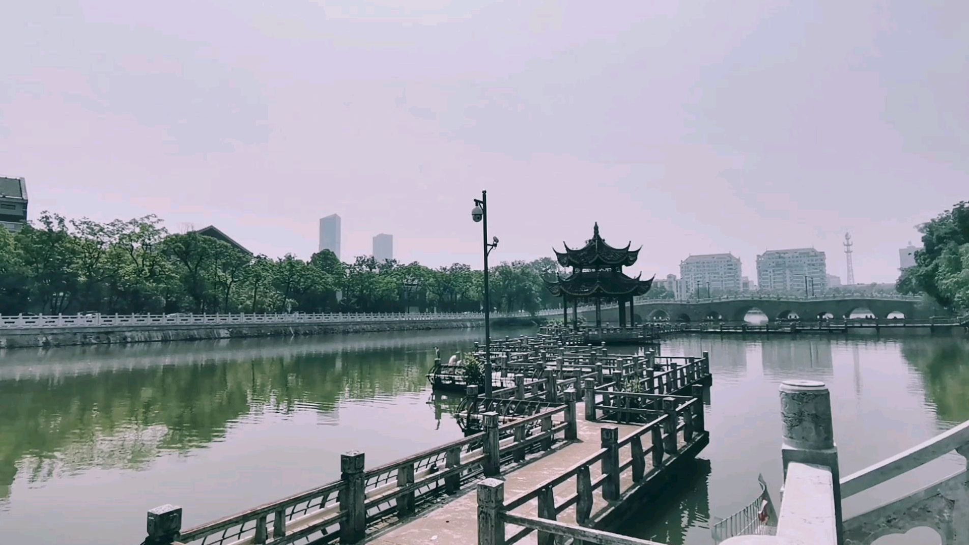 南通濠河风景区的景色也太美了吧,不愧是国家5a级风景名胜区