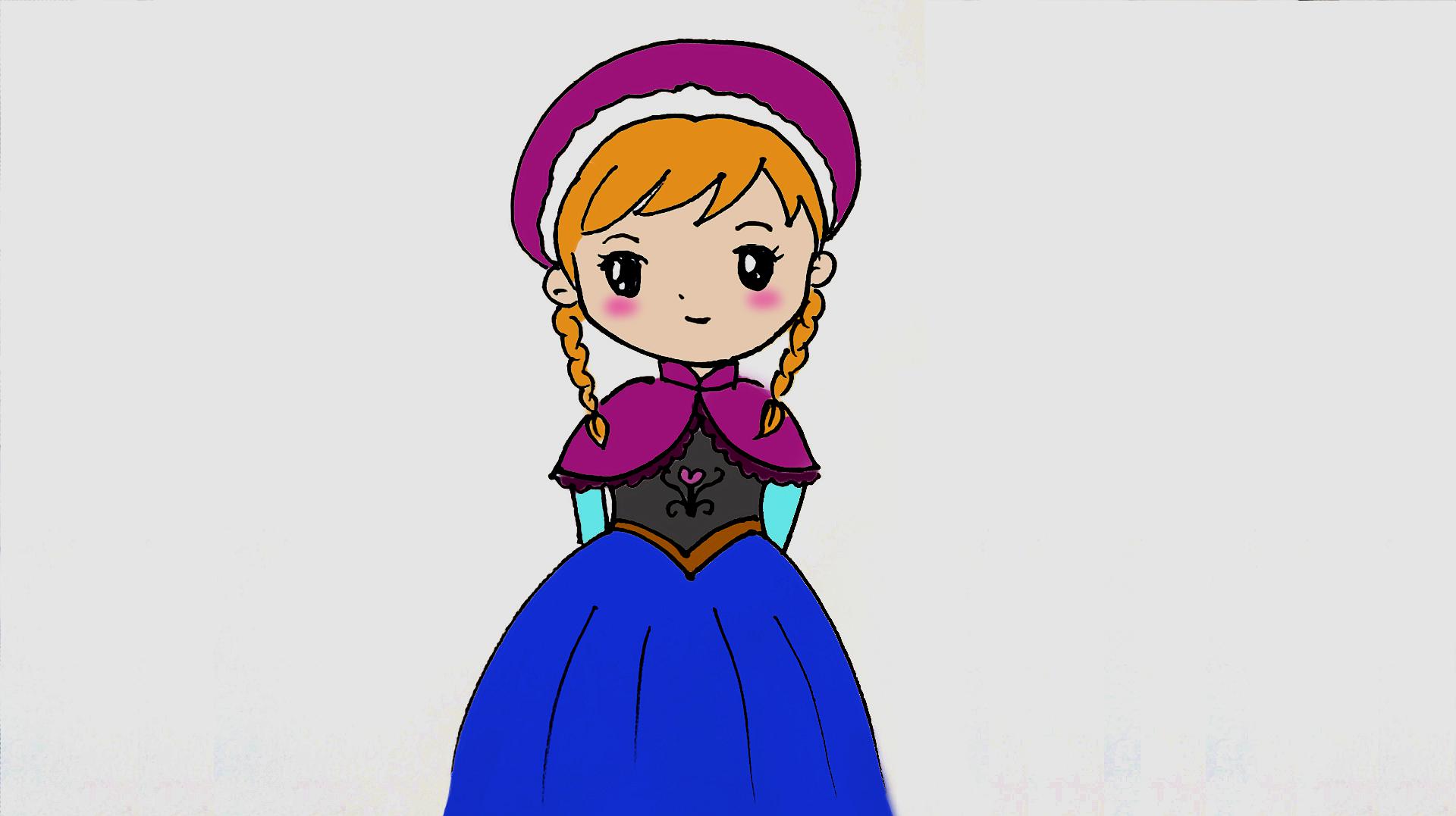 3卡通小公主简笔画  02:04  来源:好看视频-小公主这样画,漂亮又可爱