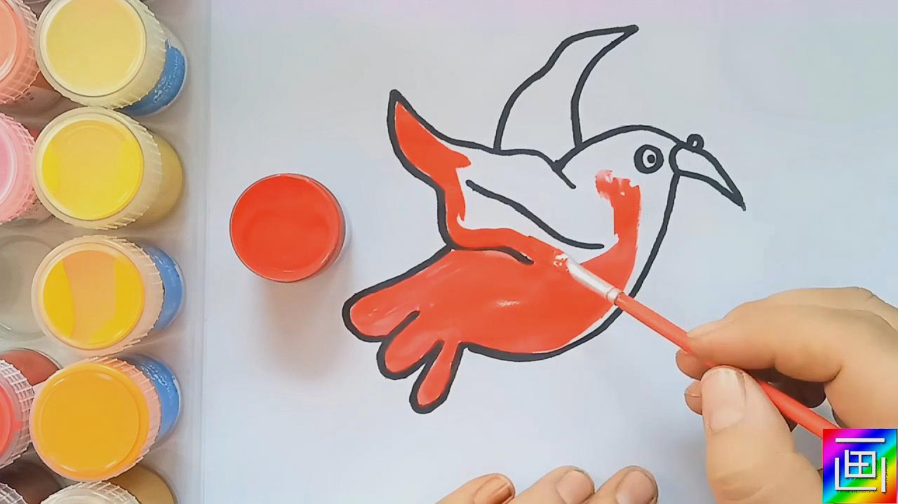 4简单可爱的鸽子画法   01:40  来源:好看视频-鸽子简笔画大全幼儿