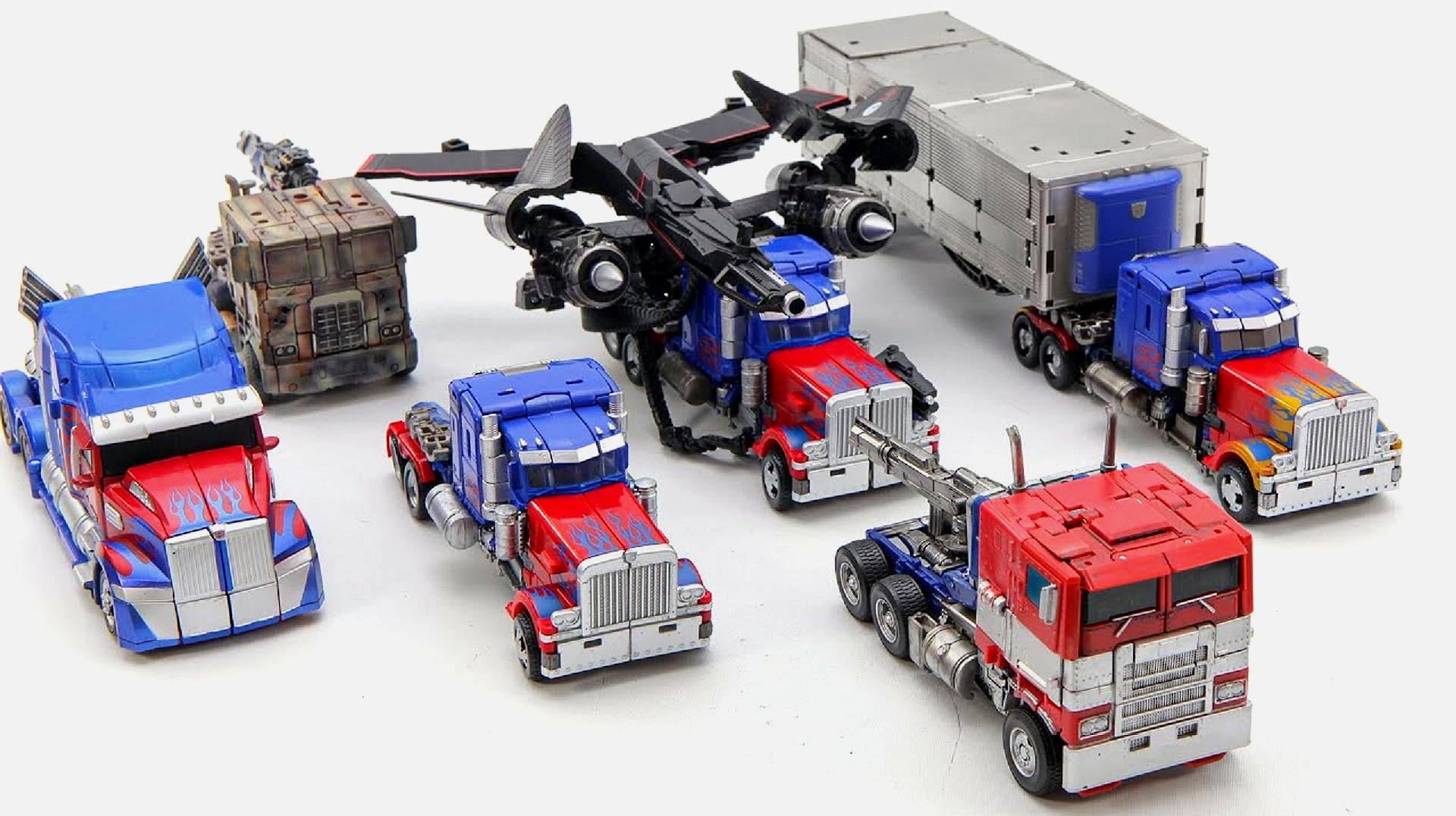 机甲机器人擎天柱大卡车变形金刚玩具