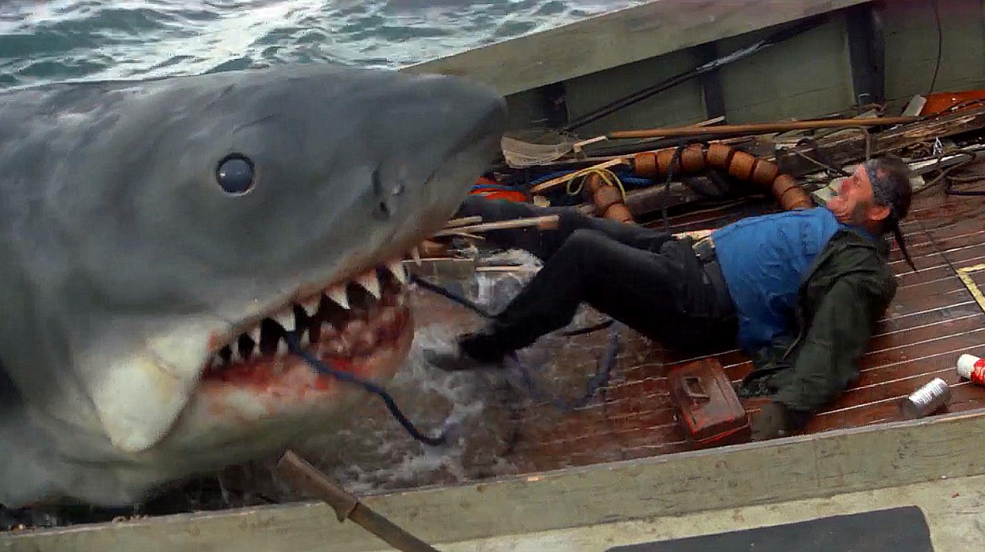三个小伙抓捕大白鲨,结果一死两伤,高分惊悚电影《大白鲨》