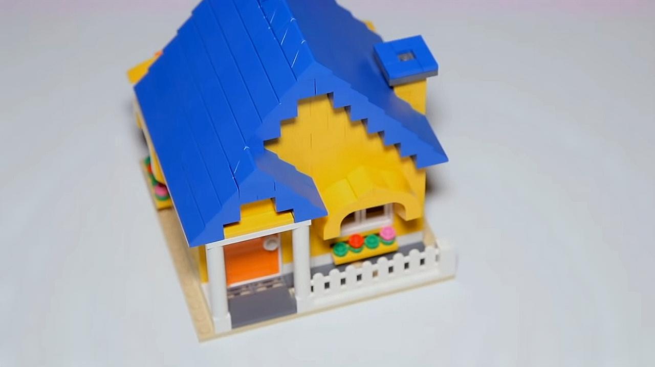 快乐早教:乐高建筑房子模型