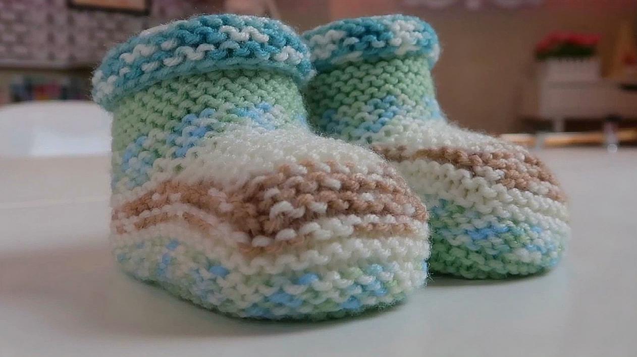 怎么用毛线编织出可爱又舒适的宝宝鞋6个视频