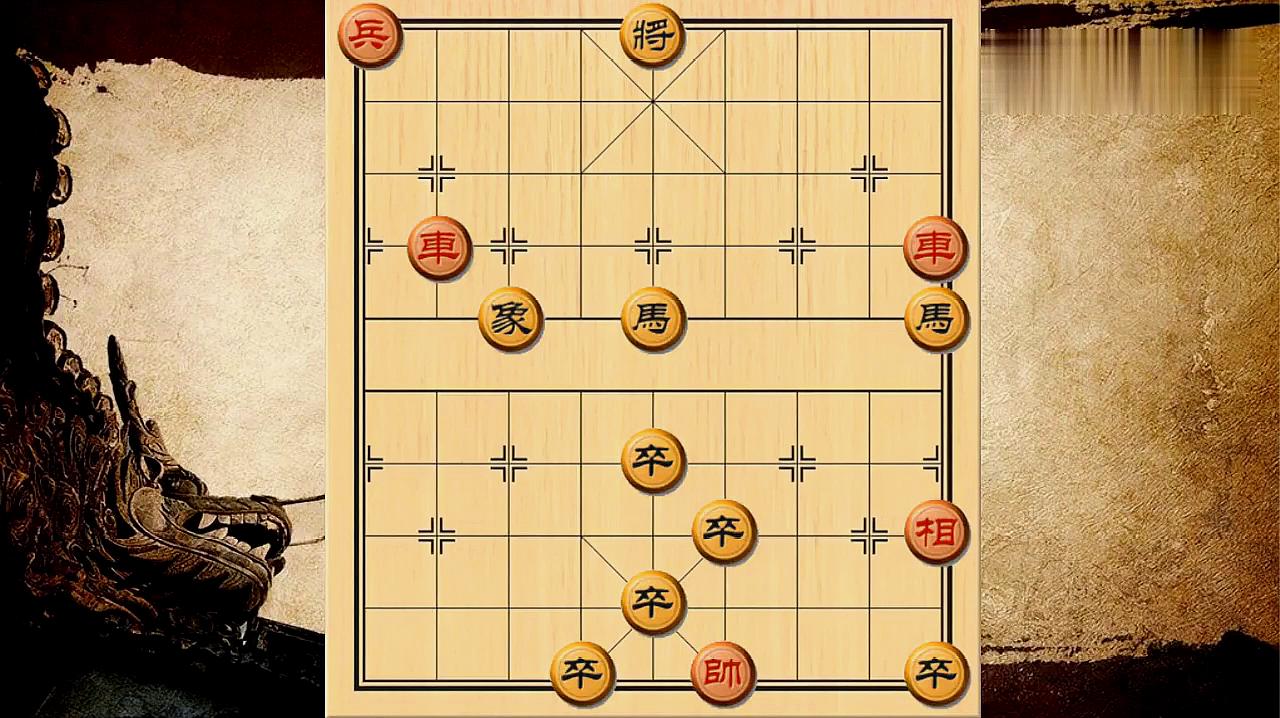 象棋残局:一个无从破解的残局,高手竟双车怒怼五卒,有点难度!