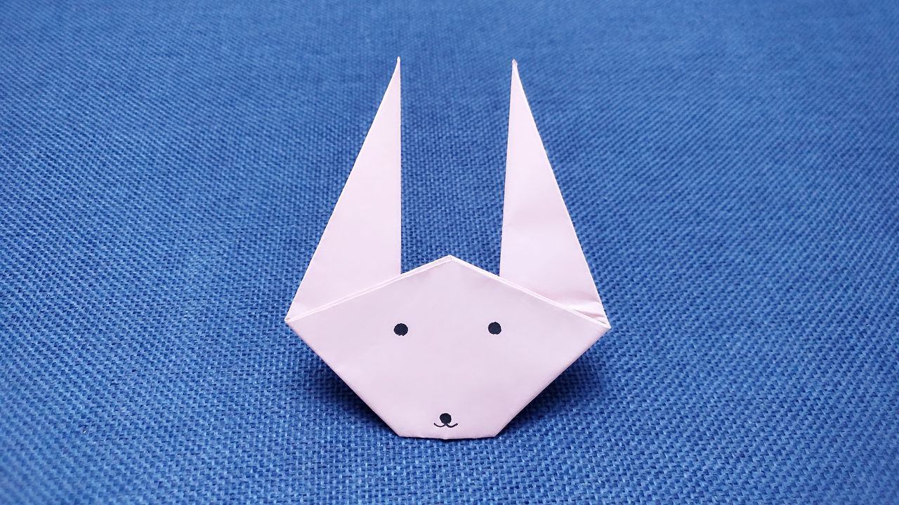 怎样用折纸折出各种不同的兔子