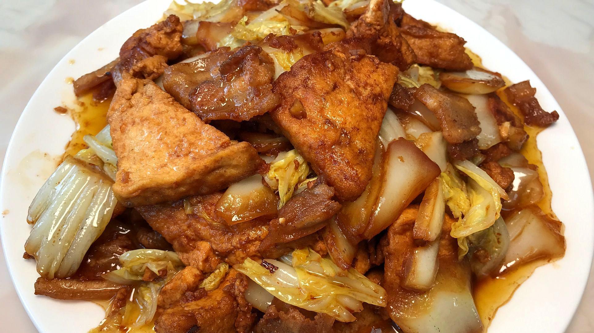 白菜搭配豆腐,農村大媽教你新吃法,拿肉都不換,營養好吃還解饞