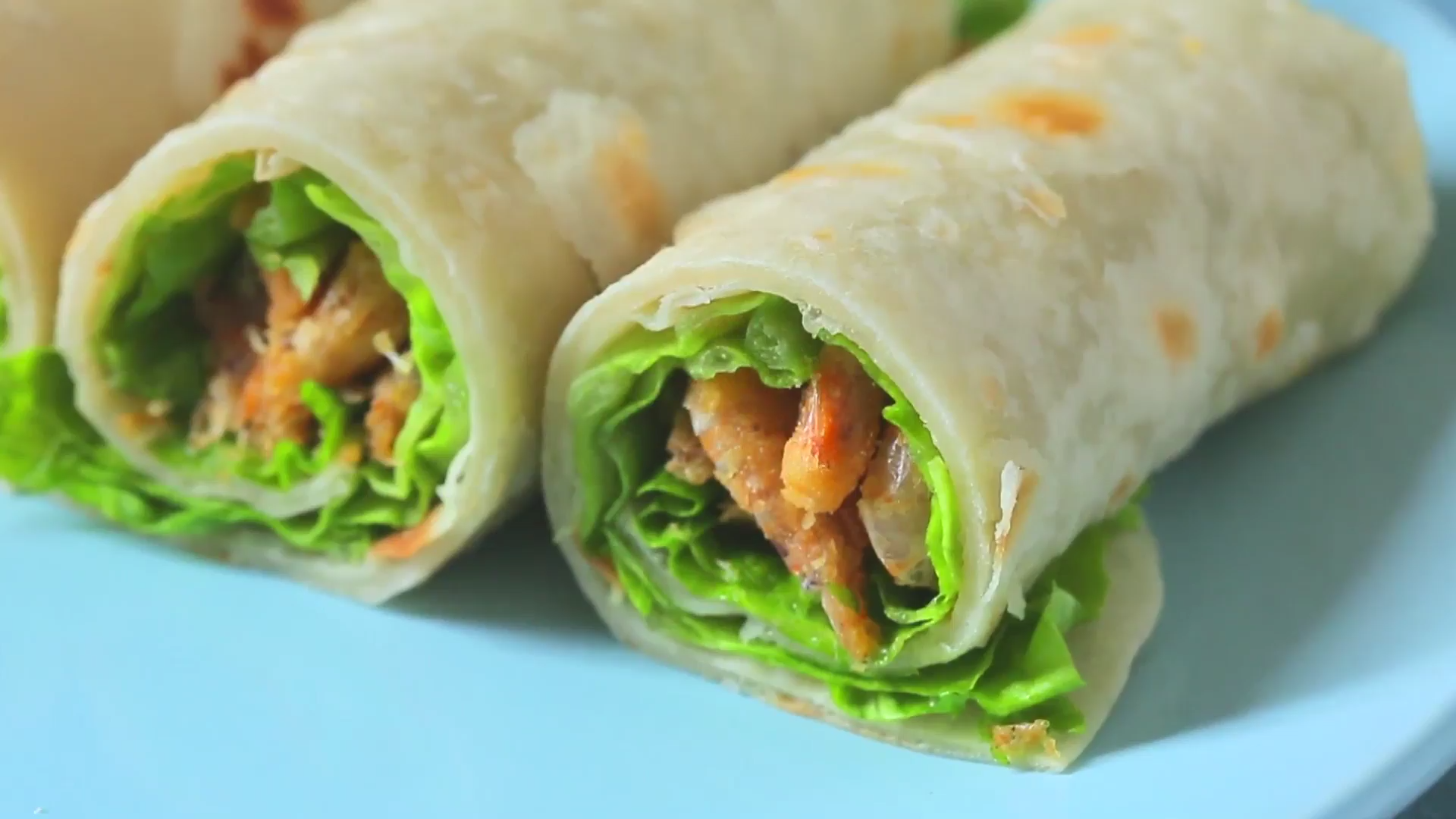 酥炸小河虾卷饼怎么做