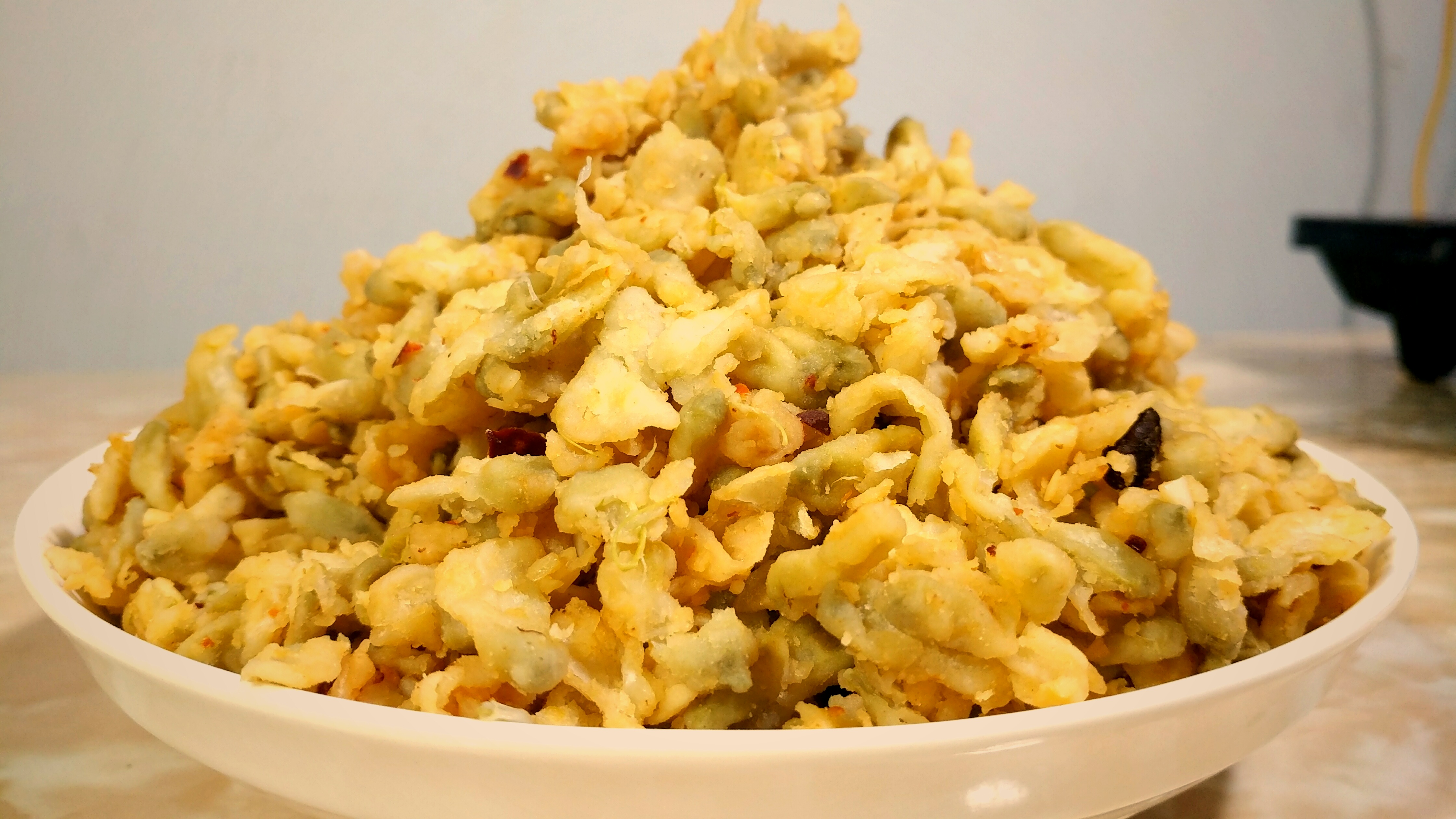 槐花麦饭怎么做好吃