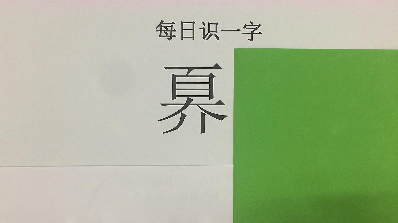 識字小天地:《生僻字》視頻合集