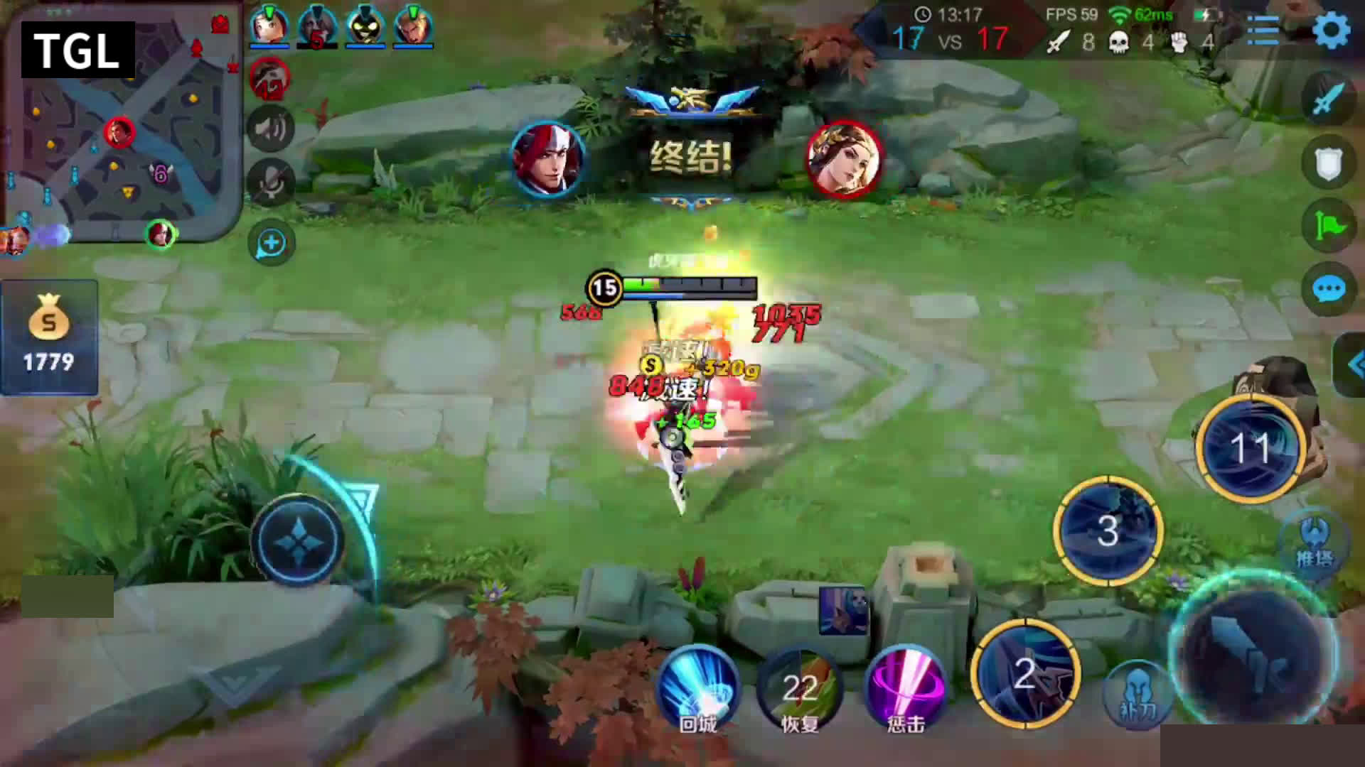 传说中刺客,最强韩信英雄击杀秀,666!