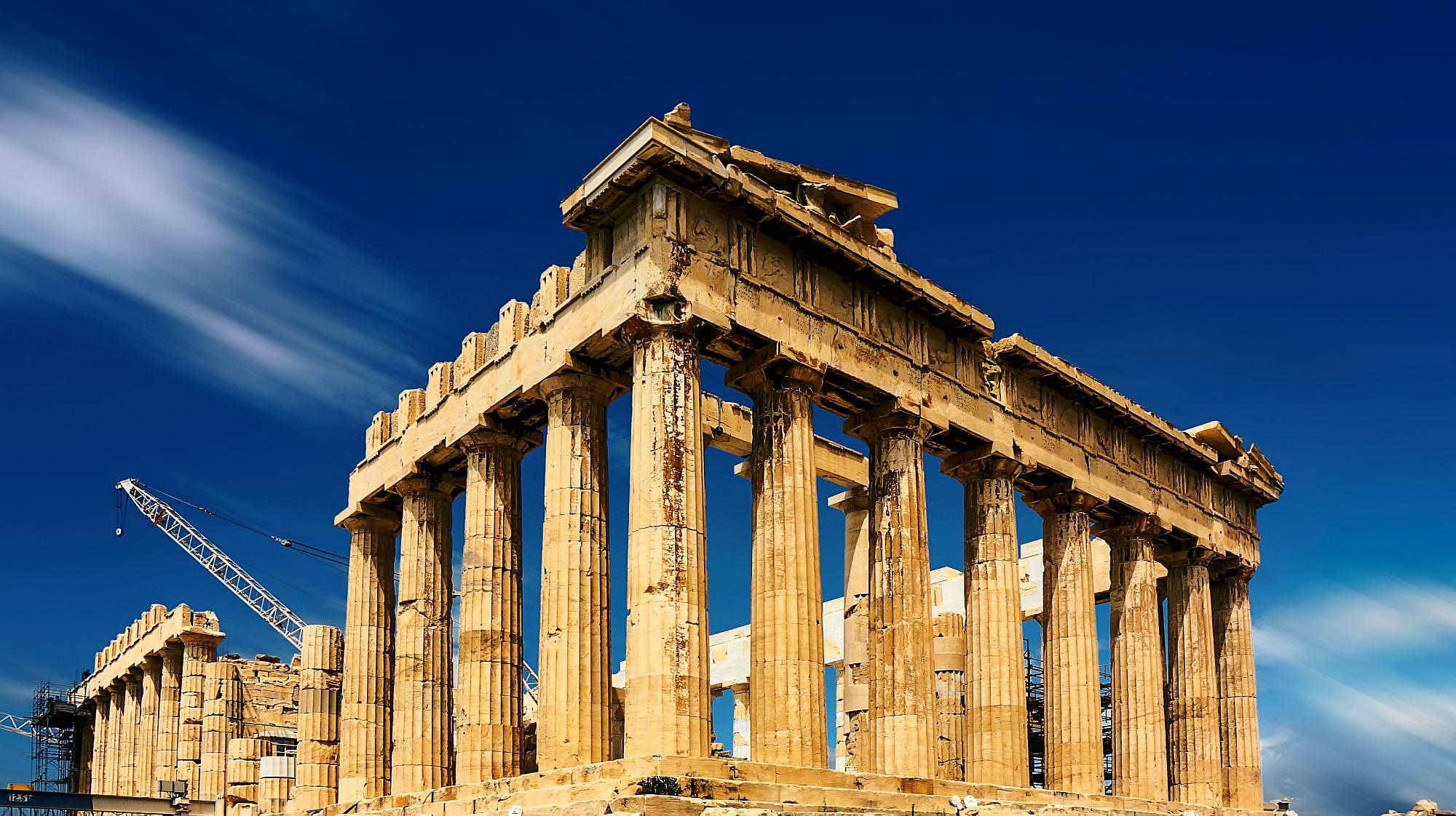 雅典著名景点图片